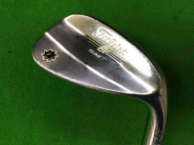 中古ゴルフ Vokey SM7 ツアークローム 52゜-12Fの写真