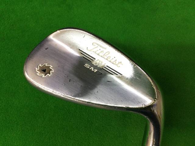 中古ゴルフ Vokey SM7 ツアークローム 56゜-14Fの写真