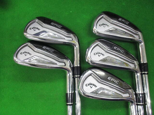 Callaway キャロウェイ 中古アイアンセット EPIC FORGED STAR 5本の 