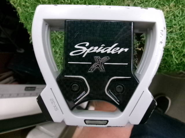 中古ゴルフ SPIDER X チョークホワイト/ホワイト スモールスラントの写真