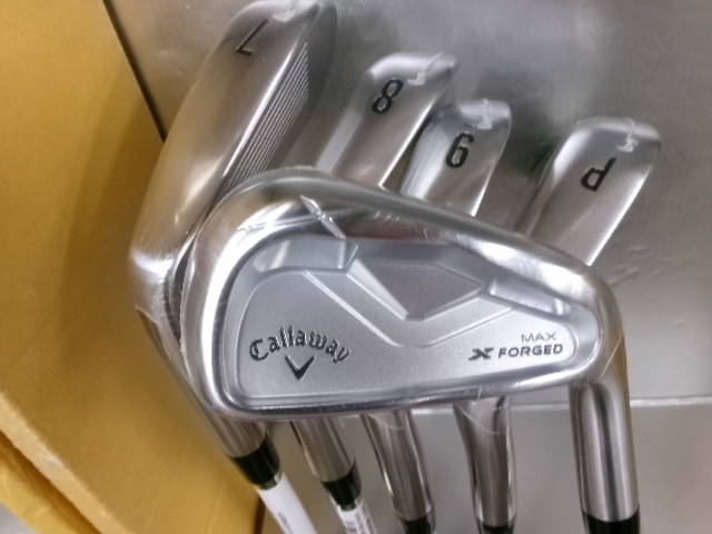 中古ゴルフ X FORGED MAX  5本の写真