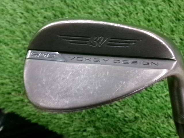 中古ゴルフ Vokey SM8 オールブラック (US) 56°-14Fの写真