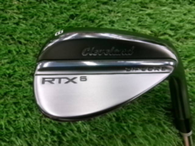 中古ゴルフ RTX6 ZIPCORE ブラックサテン 58°-12°FULL