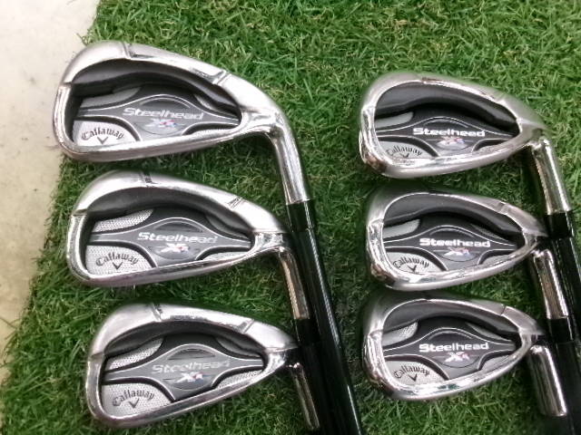 Callaway キャロウェイ 中古アイアンセット Steelhead XR 6本の商品