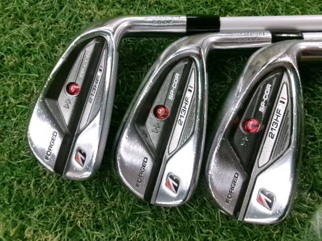 あっつー様向け、BRIDGESTONE 213HF アイアンセット 5本セット BRIDGESTONE ブリヂストン 中古アイアンセット BRIDGESTONE