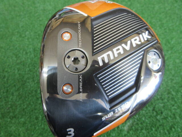 MAVRIK 3番ウッド　レフティ Callaway キャロウェイ 中古フェアウェイウッド MAVRIK SUB ZERO