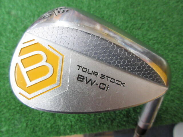 中古ゴルフ TOUR STOCK BW-01 (ニッケルクロムサテン) 58゜の写真