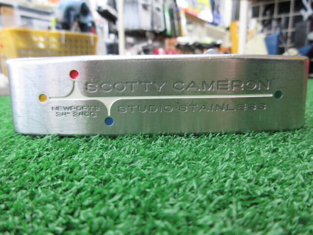 中古ゴルフ STUDIO STAINLESS NEWPORT 2 34/340Gの写真
