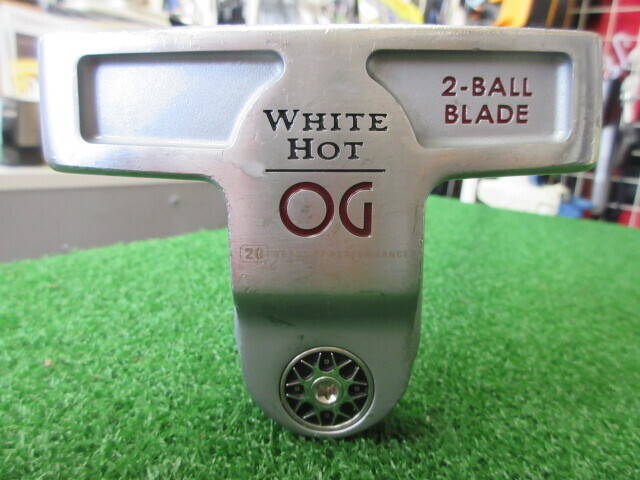 中古ゴルフ WHITE HOT OG TRIPLE TRACK 2-BALL BLADEの写真