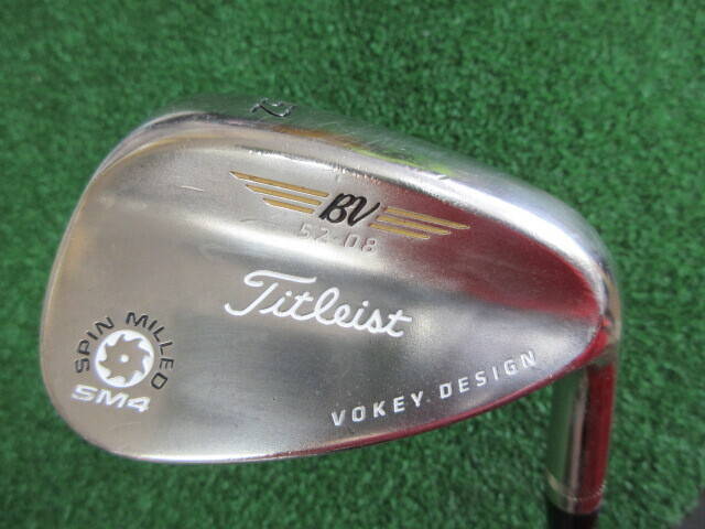 中古ゴルフ Vokey SPIN MILLED SM4 (B/N) 52゜-08の写真