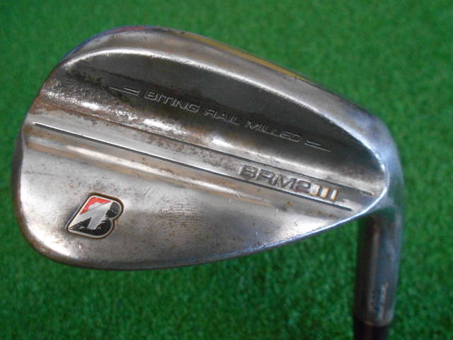 中古ゴルフ BRIDGESTONE BRM2 ノーメッキ 58°-12°の写真