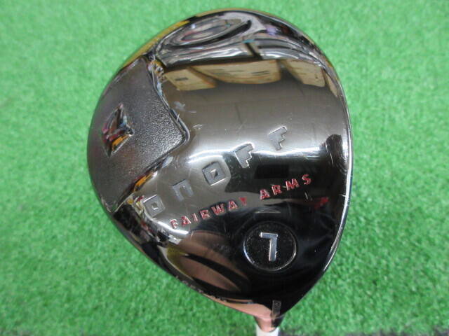 中古ゴルフ ONOFF FAIRWAY ARMS KURO (2017) #7(21゜)の写真