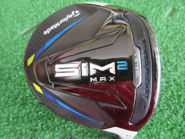 TaylorMade - 【中古美品】SIM2 MAX フェアウェイウッド 3W TM50(R) SIM2 マックス フェアウェイウッド TENSEI BLUE TM50