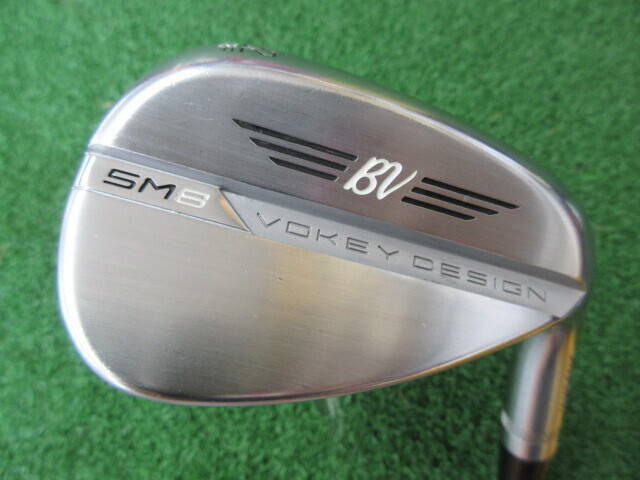 中古ゴルフ Vokey SM8 ツアークローム 52°-8Fの写真