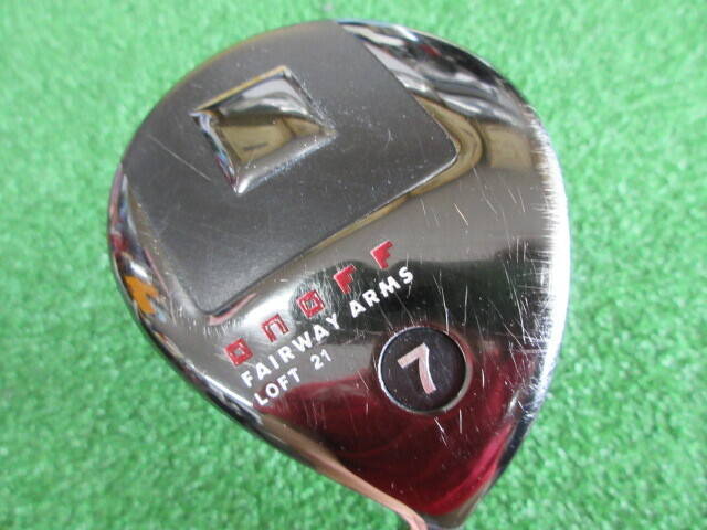 中古ゴルフ ONOFF FAIRWAY ARMS KURO #7(21゜)の写真