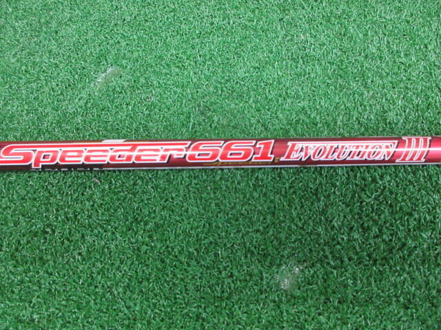 中古ゴルフ (Ｓ) SPEEDER 661 EVOLUTION III (ダンロップ用スリーブ)の写真