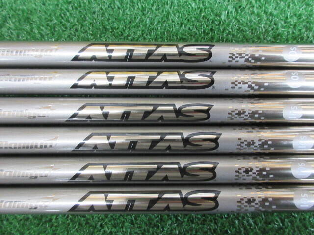 中古ゴルフ (S) ATTAS IRON 100の写真