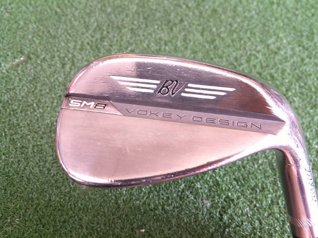 中古ゴルフ Vokey SM8 ブラッシュドスチール 50°-12Fの写真