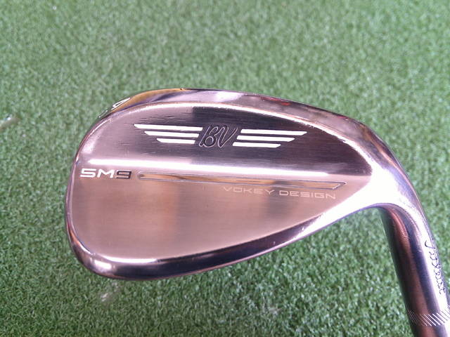 中古ゴルフ Vokey SM9 ブラッシュドスチール 54°-12Dの写真