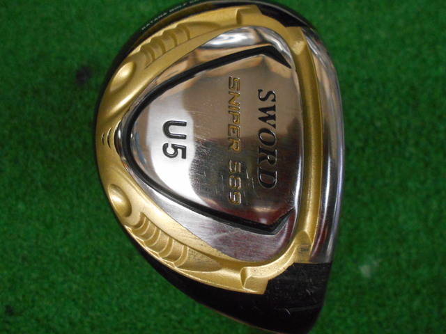 中古ゴルフ SWORD SNIPER 589 U5(22°)の写真