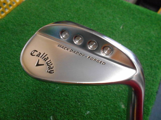中古ゴルフ MACK DADDY FORGED (2019) クロムメッキ 50°-10°の写真