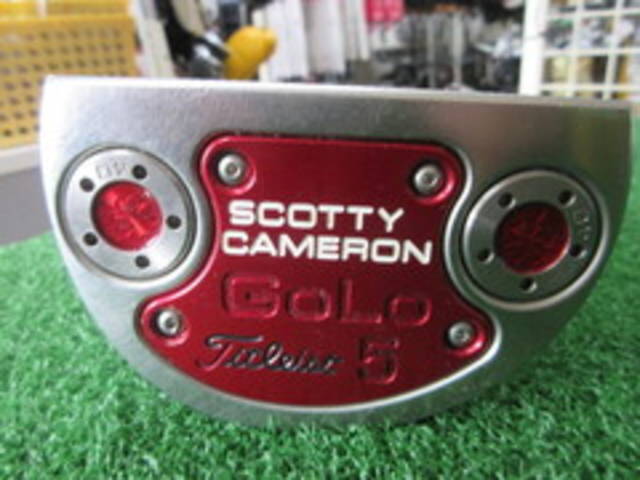 中古ゴルフ SCOTTY CAMERON パターの写真