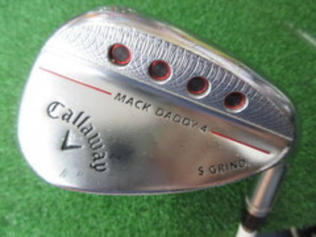 中古ゴルフ MACK DADDY 4 クロムメッキ (US) C-GRIND 56゜-08