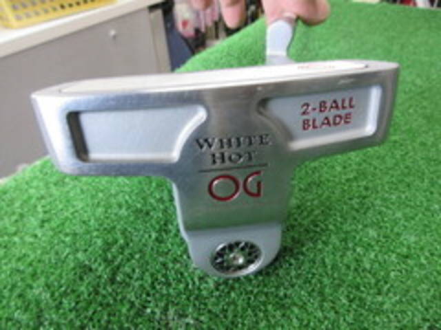 中古ゴルフ WHITE HOT OG 2-BALL BLADE TOUR LINED