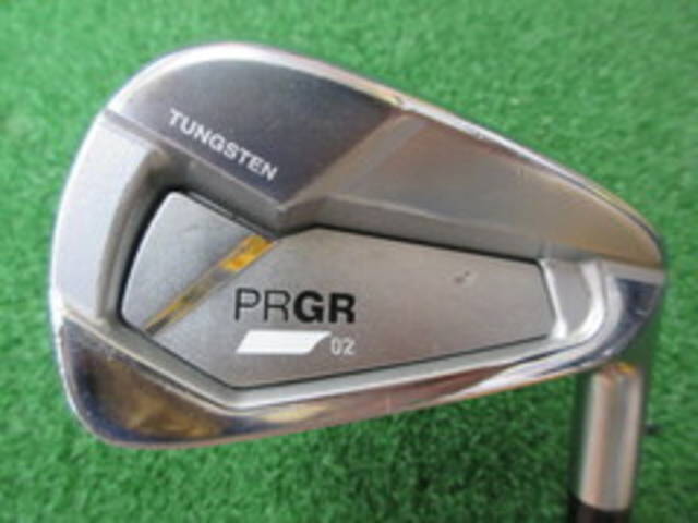 中古ゴルフ PRGR アイアンセットの写真