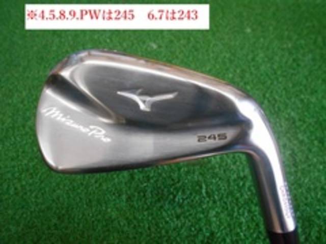 中古ゴルフ Mizuno アイアンセットの写真