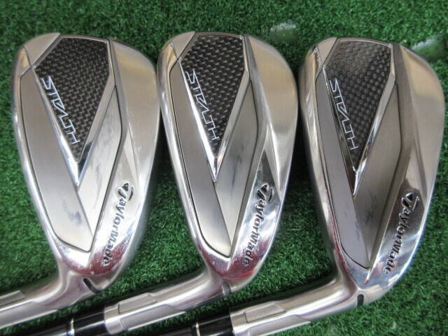 TaylorMade - LK 新品 展示品 テーラーメイド STEALTH アイアン 5本 セット TaylorMade テーラーメイド 中古アイアンセット STEALTH 5本の