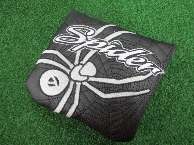 中古 SPIDER SR PLATINUM/WHITE シングルベンドパター ゴルフ用品