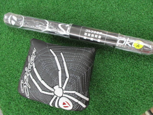 中古 SPIDER FCG クランクネックパター ゴルフ用品