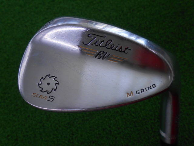 中古ゴルフ Vokey SM5 ツアークローム 56゜-10 M-GRINDの写真