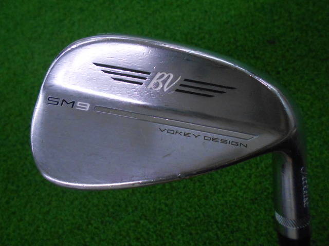 中古ゴルフ Vokey SM9 ツアークローム 48°-10Fの写真