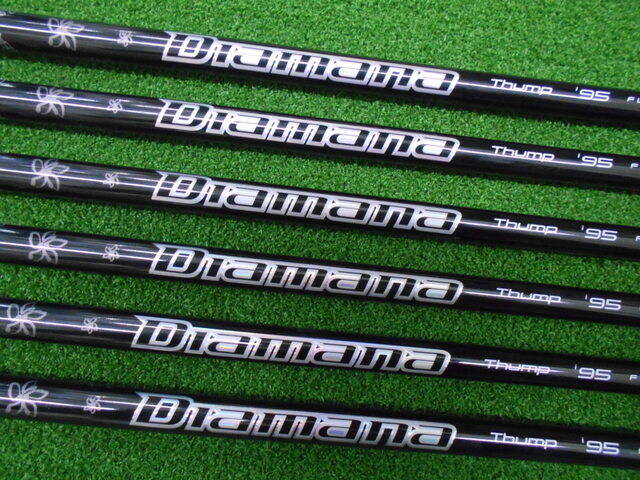 Mitsubishi Chemical Thump '95 Sフレックスシャフト Diamana™ Thump Iron Series｜三菱ケミカル ゴルフシャフト