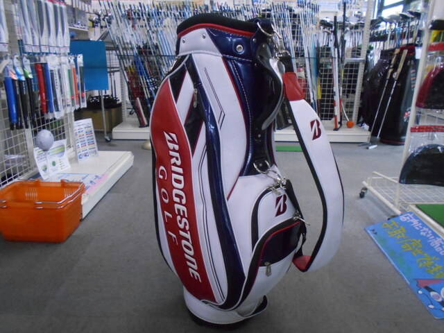 中古ゴルフ BRIDGESTONE 中古キャディバッグの写真