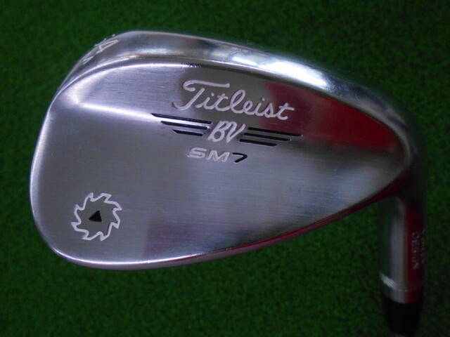 中古ゴルフ Vokey SM7 ツアークローム 54゜-08Mの写真