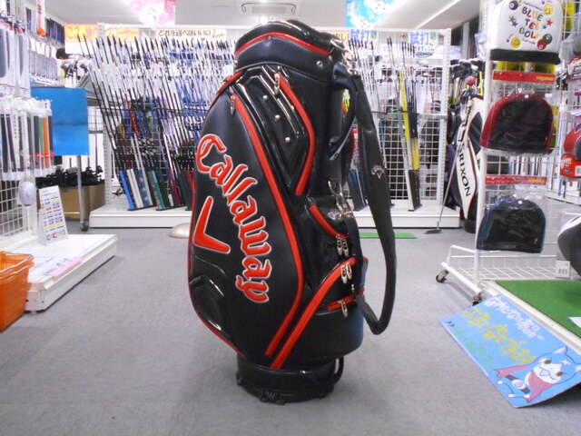 Callaway キャロウェイ 中古 キャディバッグ ゴルフバッグ 黒