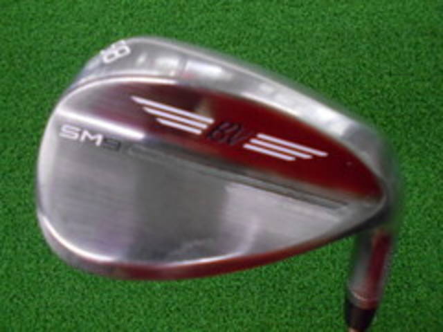 中古ゴルフ Vokey SM9 ブラッシュドスチール 58°-12D
