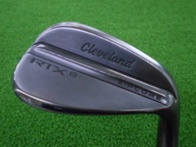 中古ゴルフ RTX6 ZIPCORE ブラックサテン 48°-10°MID