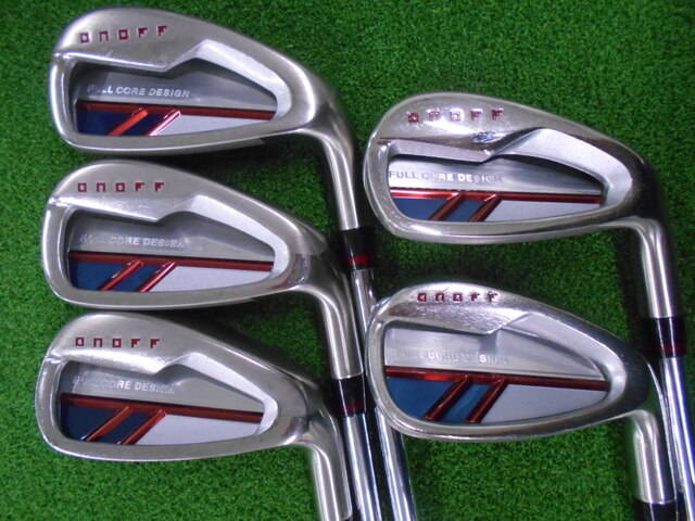 GLOBERIDE グローブライド 中古アイアンセット ONOFF AKA (2020