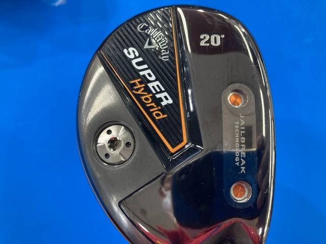 キャロウェイ　スーパーハイブリッド　4u ユーティリティ　初代　20° キャロウェイ スーパーハイブリッド 4u ユーティリティ 初代 20